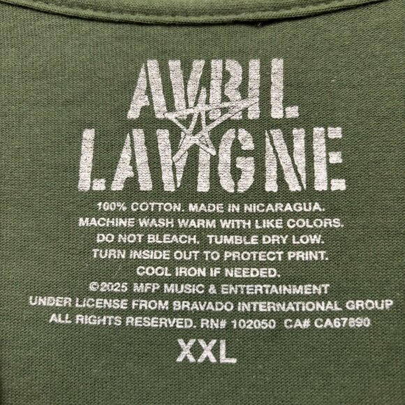 Avril Lavigne The Best Damn Thing Punk Rock Tee XXL - Picture 4 of 4